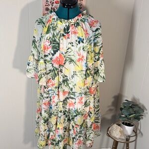 H&M Multicolor Floral Dress